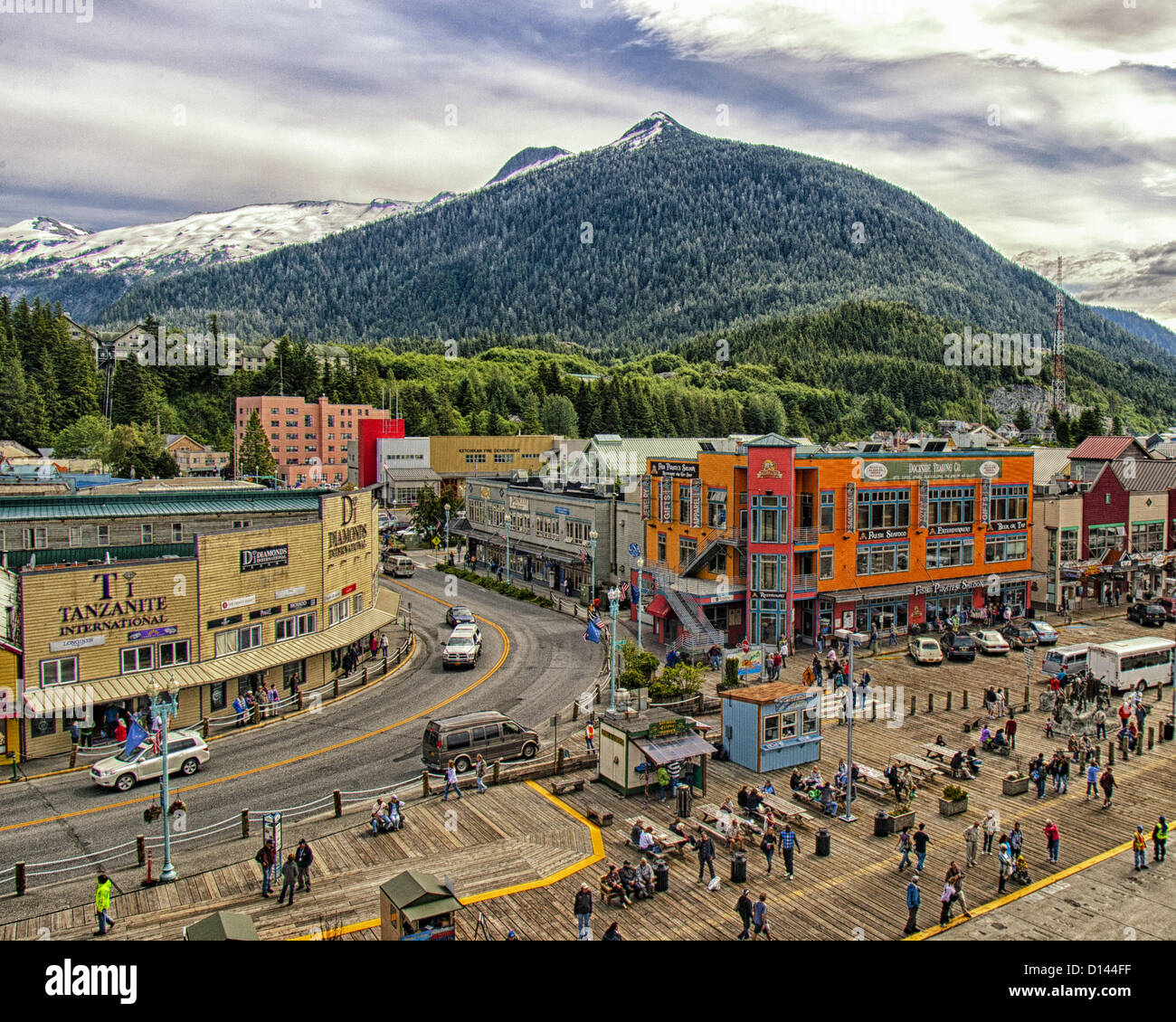 July 6, 2012 Ketchikan Gateway Borough, Alaska, US Scenic Stock Photo 52337139 Alamy