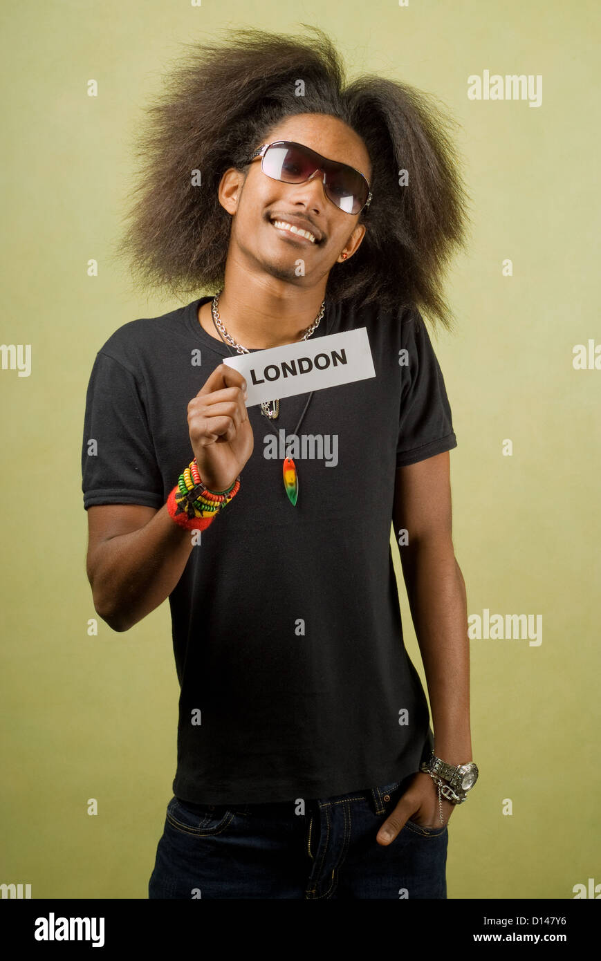Afro american model hi-res stock photography and images - Alamy