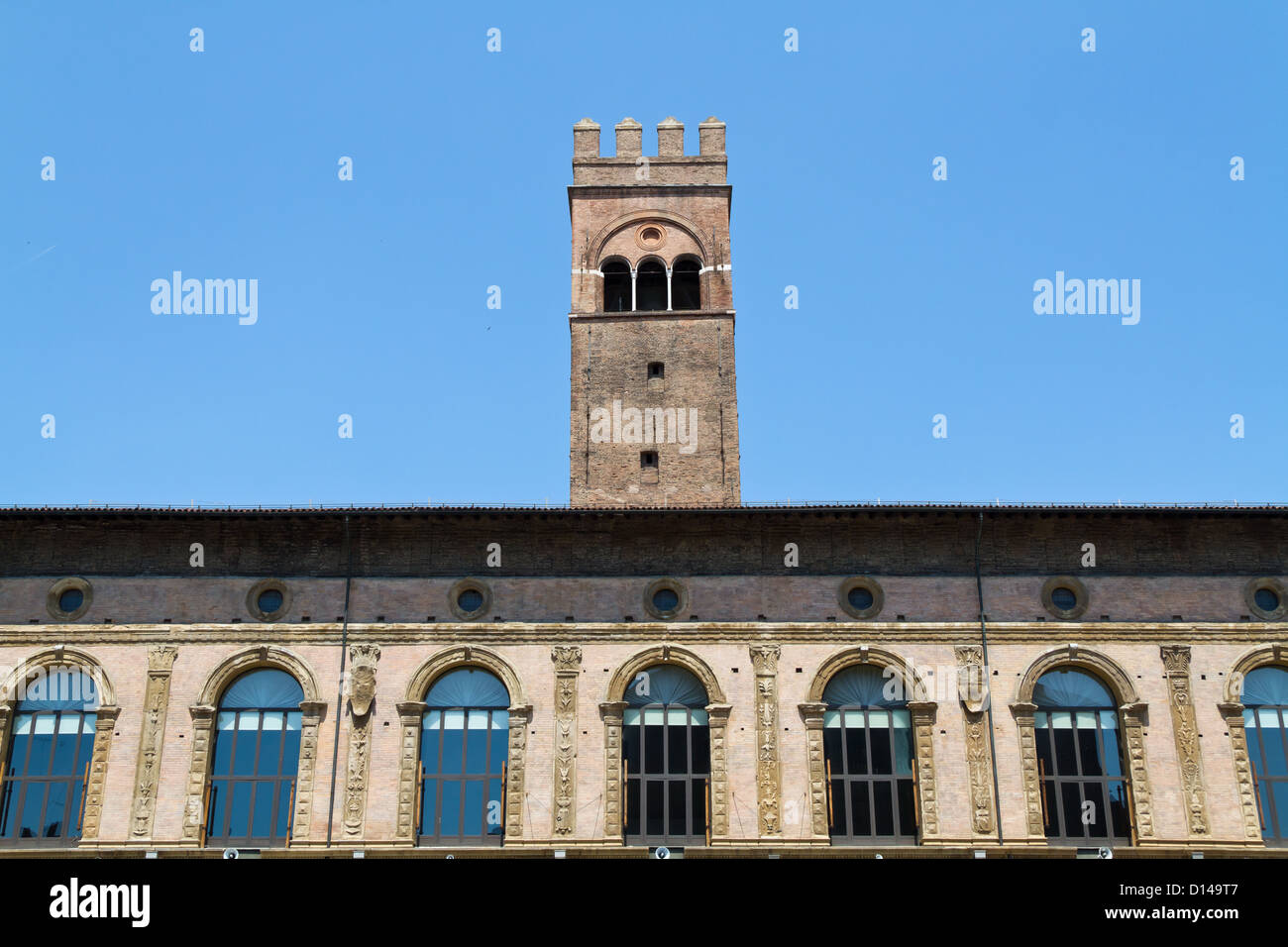 The Palazzo del Podestà Bologna, Italy Stock Photo Alamy