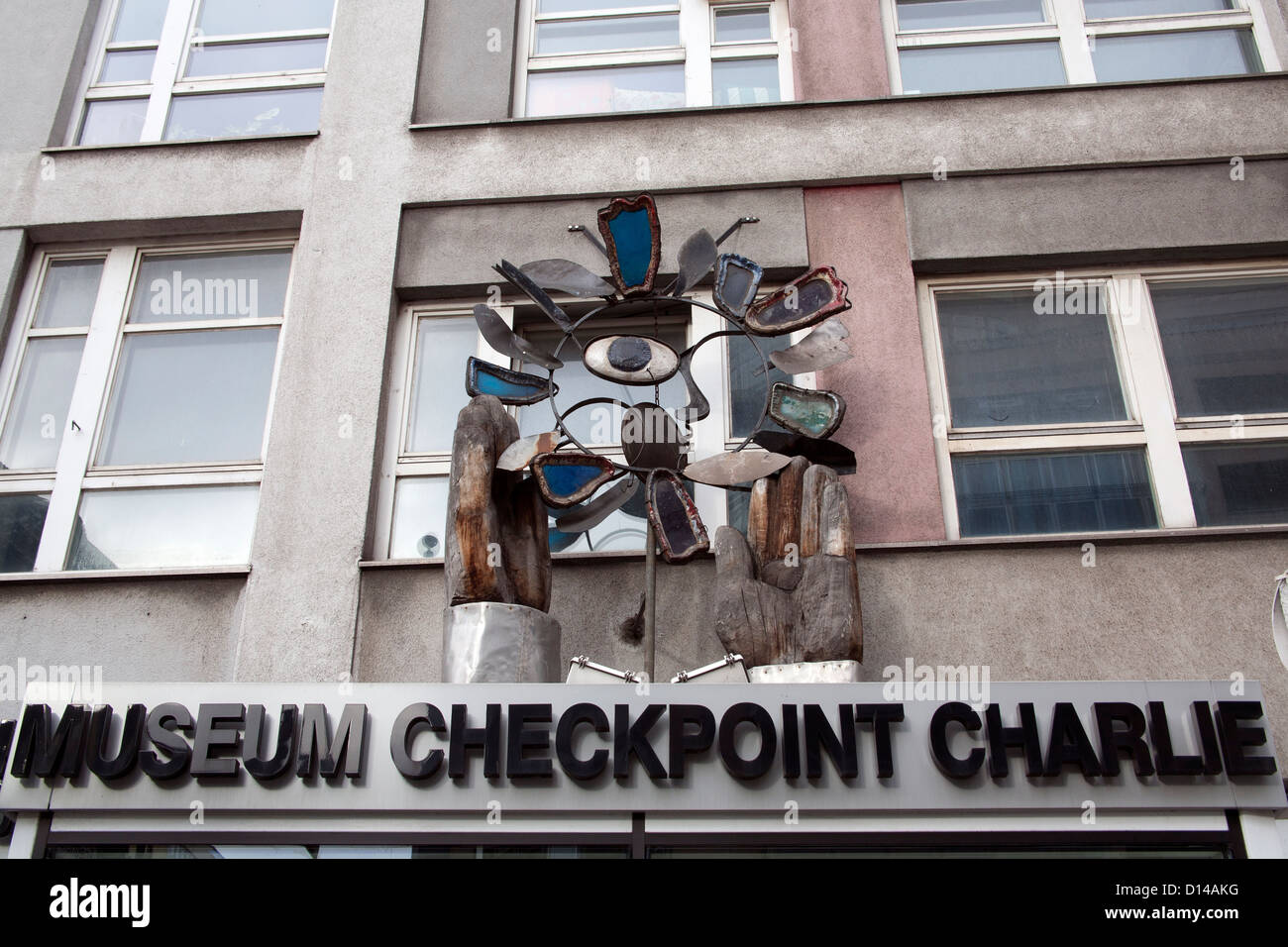 Museum Checkpoint Charlie - Mauermuseum -  Berlin Germany Stock Photo