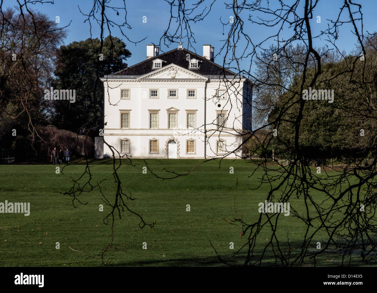 Marble Hill House a Palladian villa designed by architect, Roger Morris