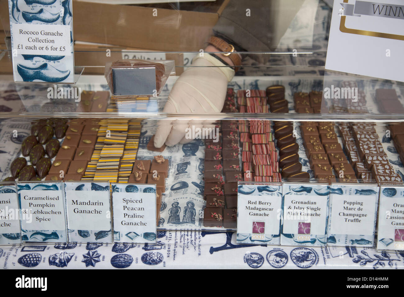 7th December 2012. London UK. The Chocolate festival opens at the South