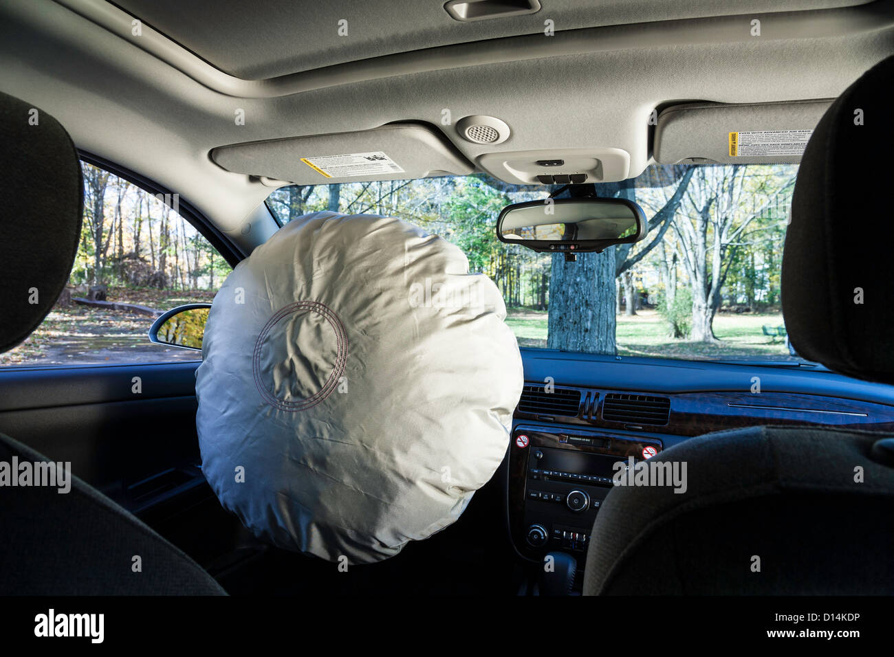Car accident inflated airbag hires stock photography and images Alamy