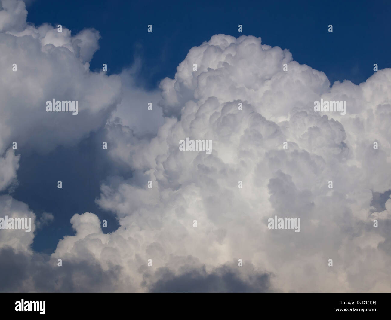 big white clouds and blue sky Stock Photo - Alamy