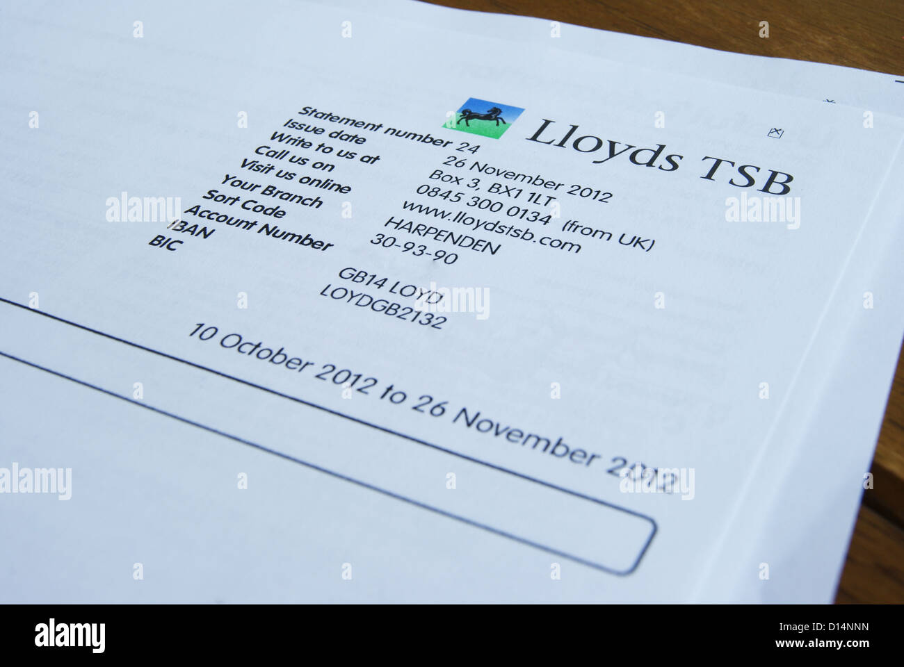 Lloyds Bank Sutton Surrey Sort Code