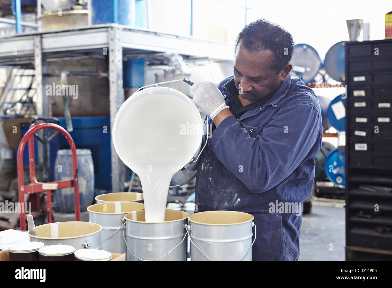 Paint Manufacturing High Resolution Stock Photography and Images Alamy