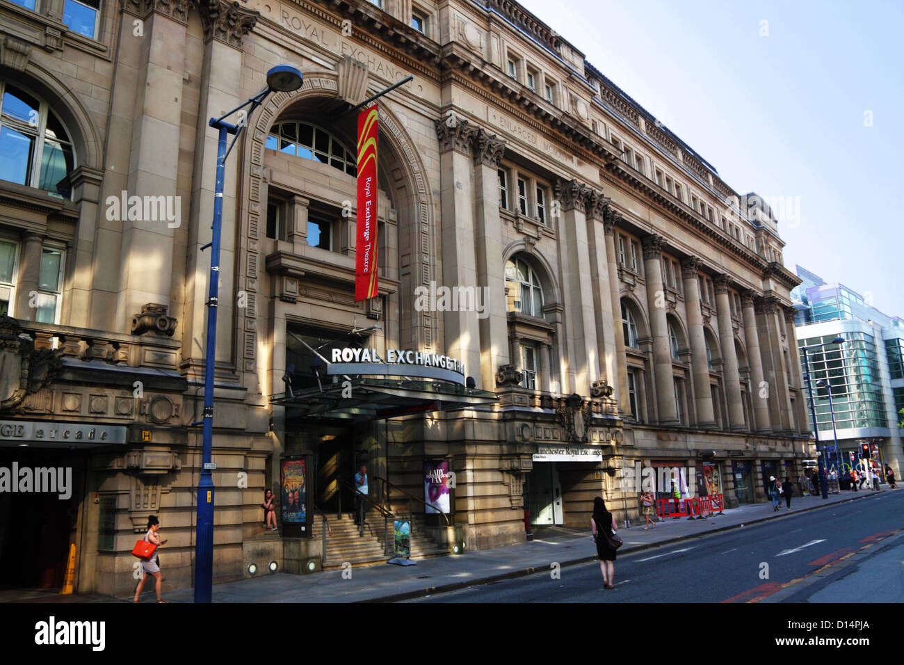 Royal Exchange Theatre, Deansgate, Manchester. Stock Photo