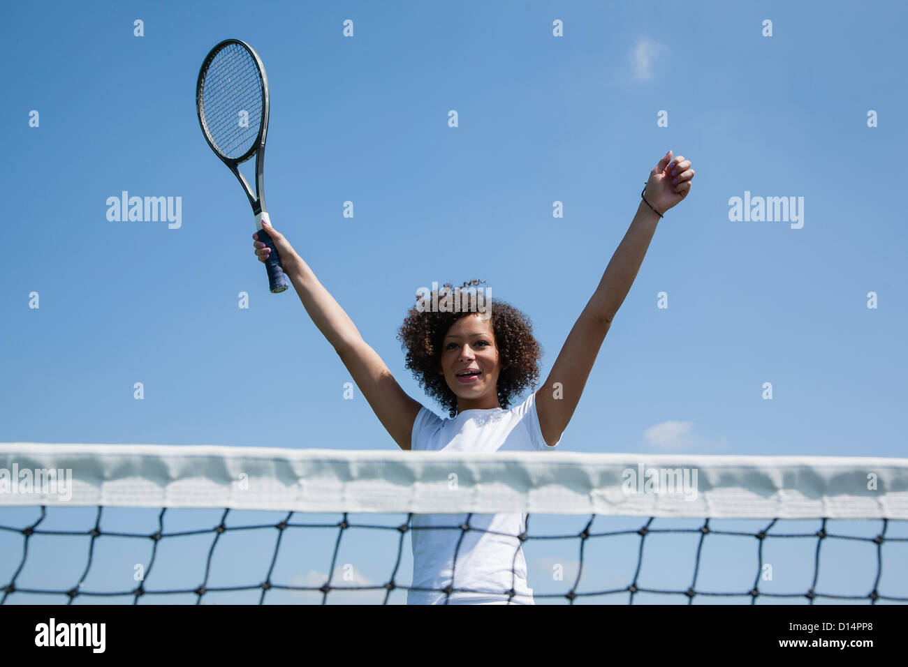 Tennis player on court hires stock photography and images Alamy