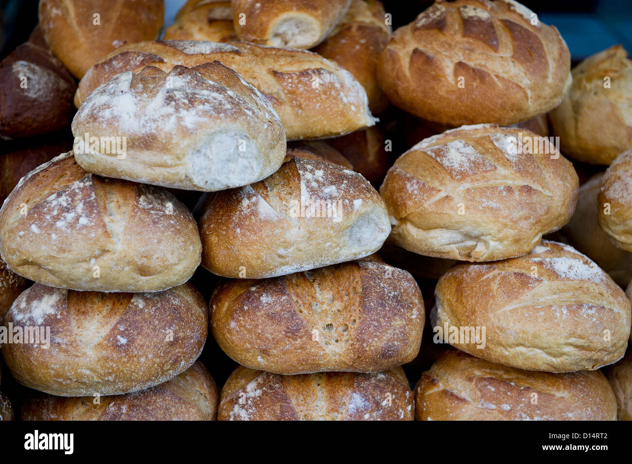 Loaves of bread. Stock Photo