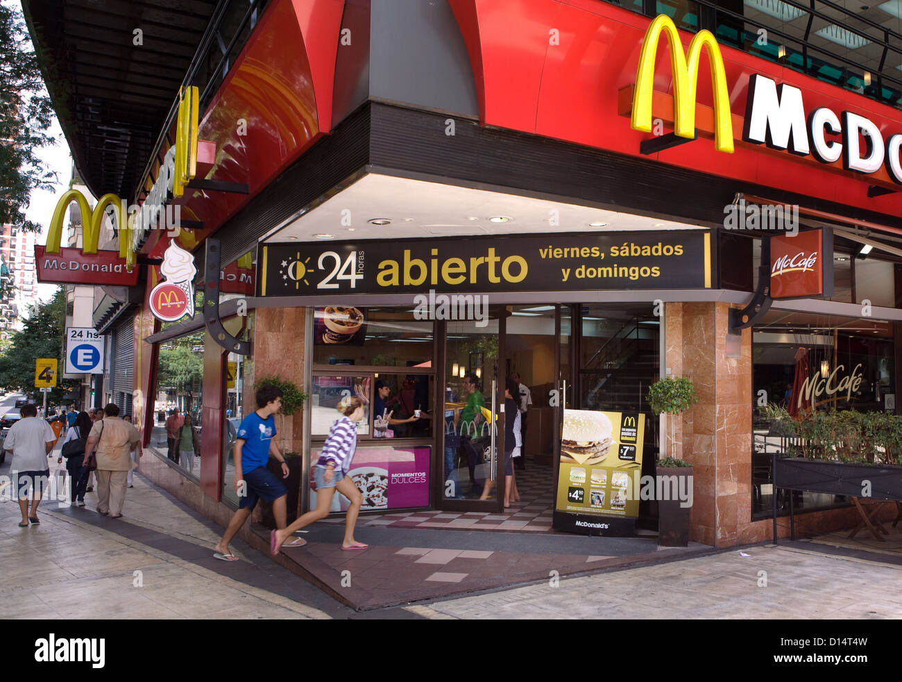 Buenos Aires, Argentina, McDonalds Stock Photo - Alamy