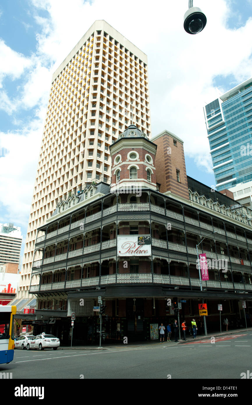 Federation style Palace Hotel, Brisbane, Queensland, Australia Stock Photo