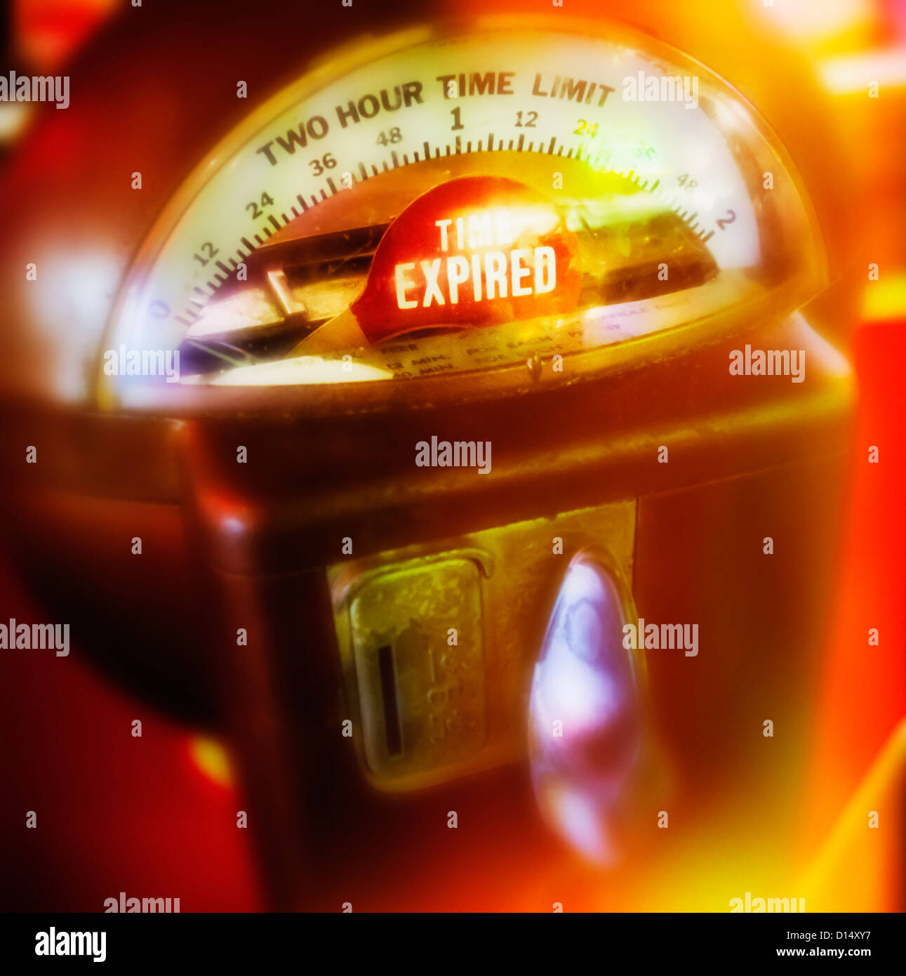 USA, New York City, Parking meter Stock Photo Alamy