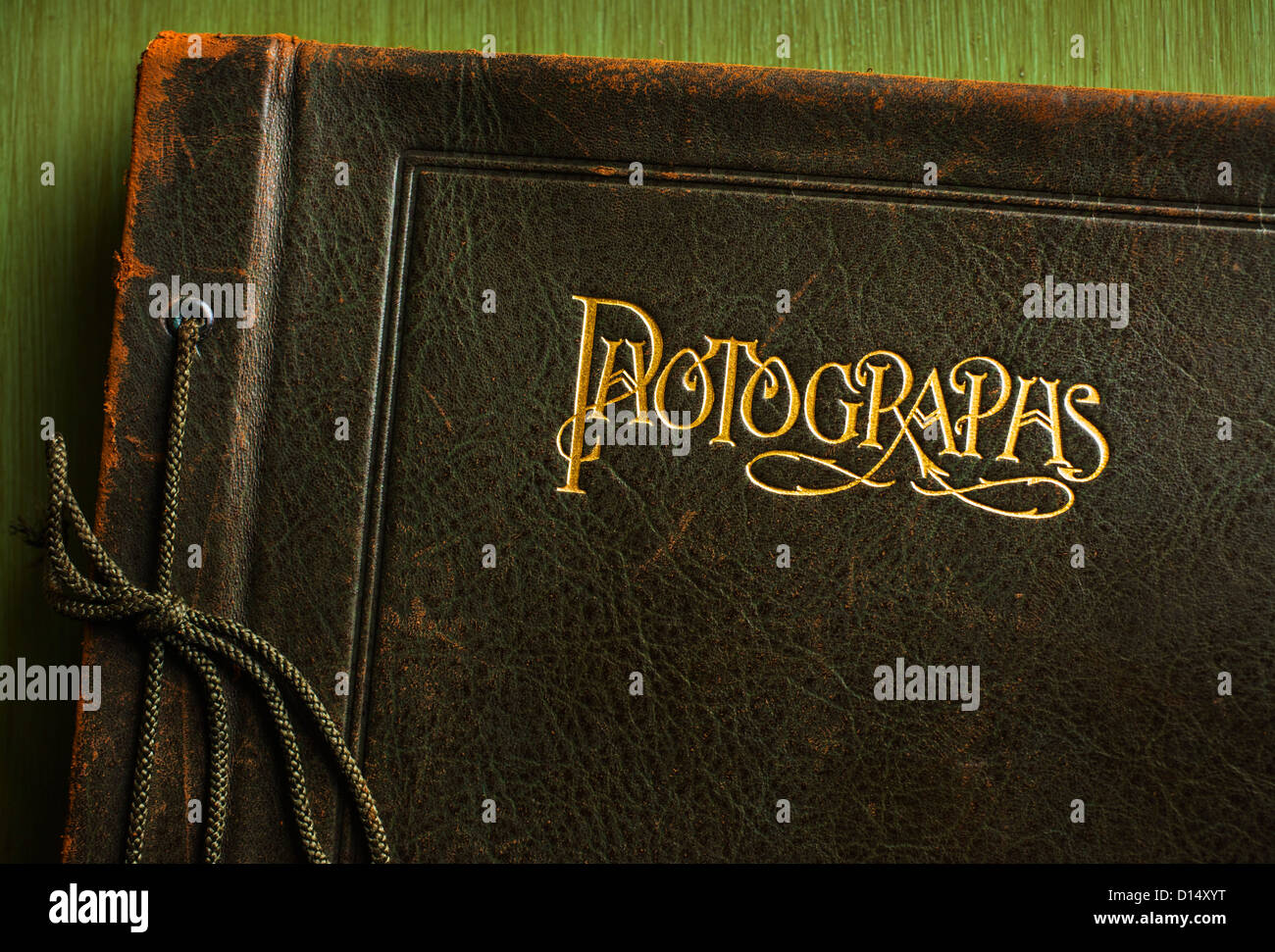 Antique photo album cover nobody hi-res stock photography and images - Alamy