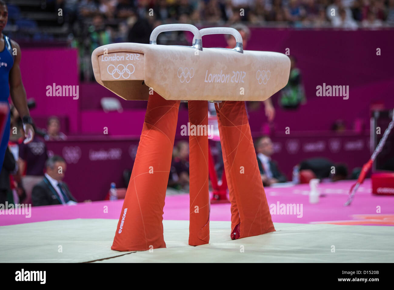 Olympic pommel horse apparatus hires stock photography and images Alamy