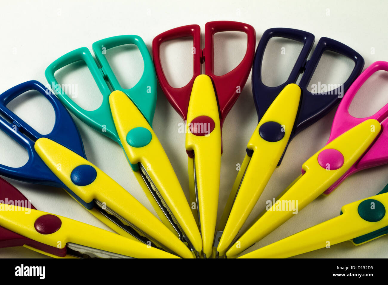 Scissors isolated on white background Stock Photo - Alamy