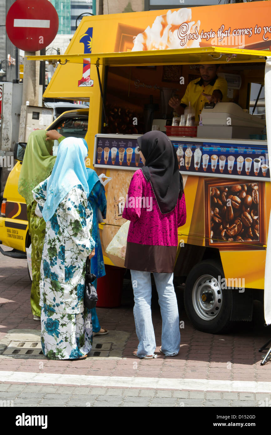 Mobile Coffee Shop in Kuala Lumpur, Malaysia Stock Photo Alamy