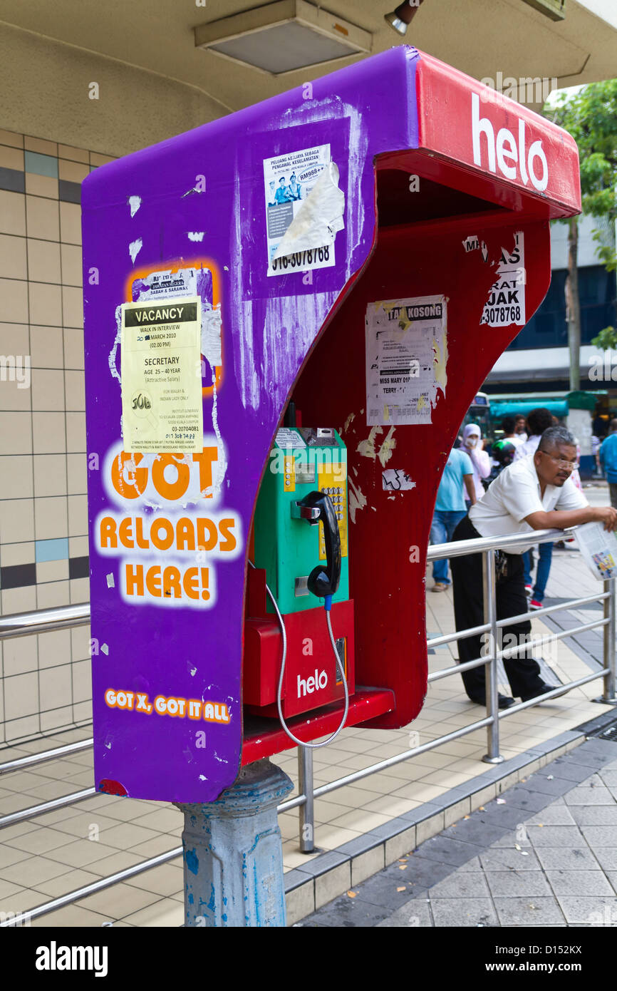 Public Phone Box In Malaysia High Resolution Stock Photography and 