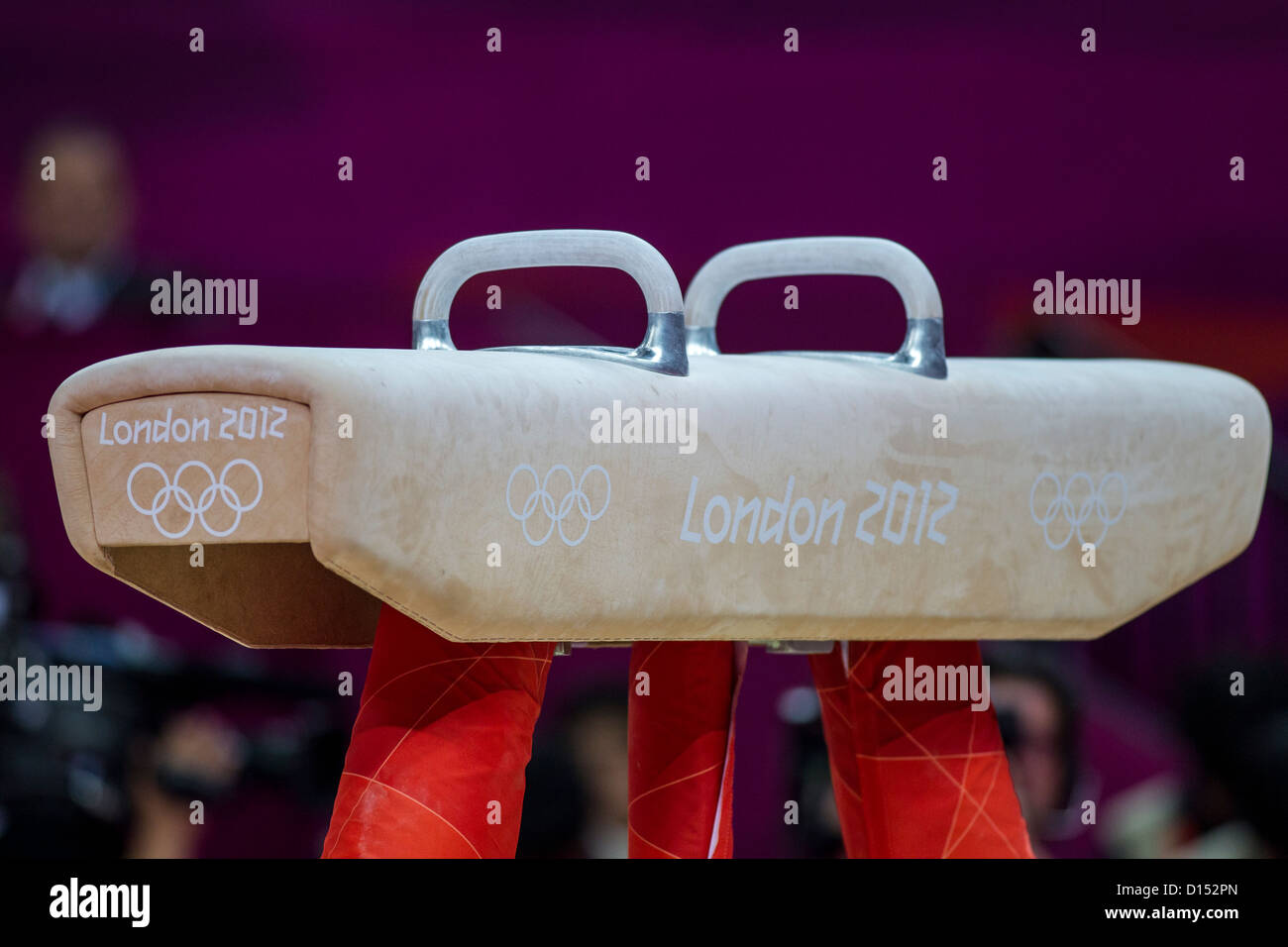 Pommel Horse at the Olympic Summer Games, London 2012 Stock Photo Alamy