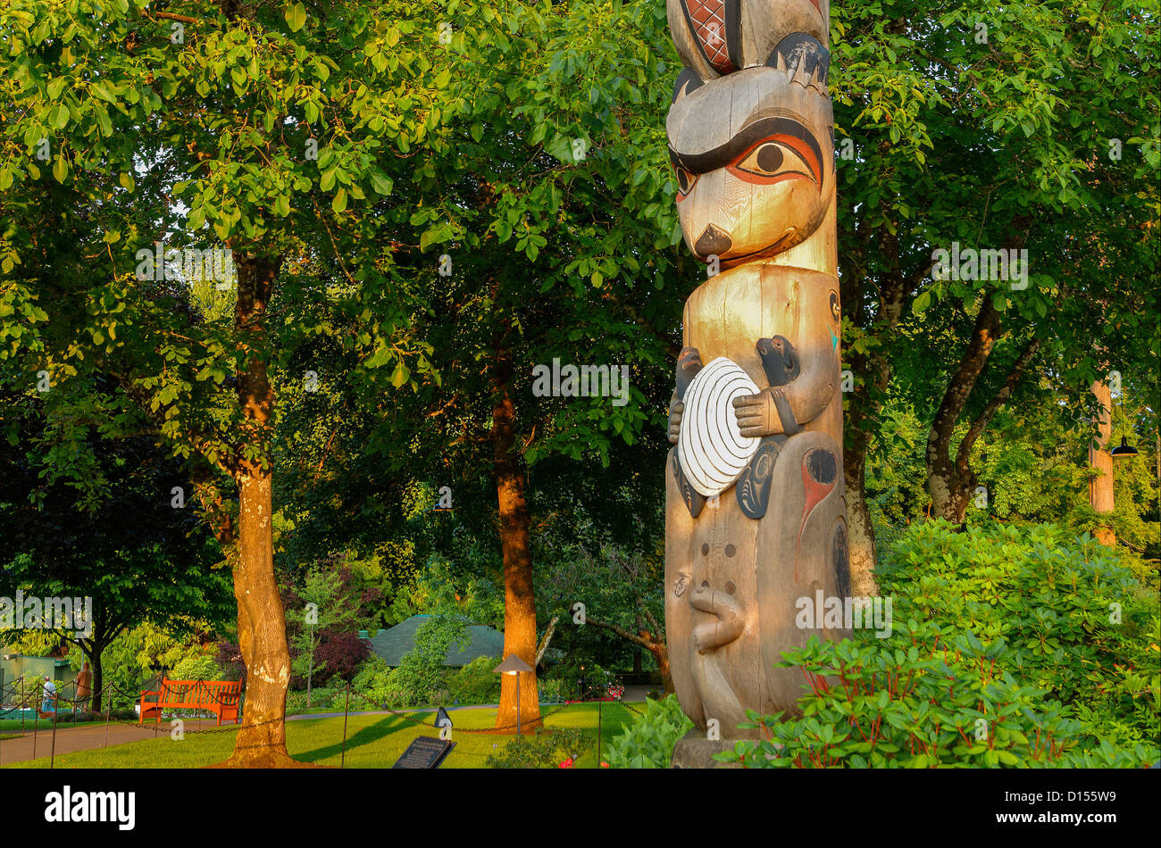 Butchart Gardens, Brentwood Bay, Vancouver Island, British Columbia, Canada Stock Photo