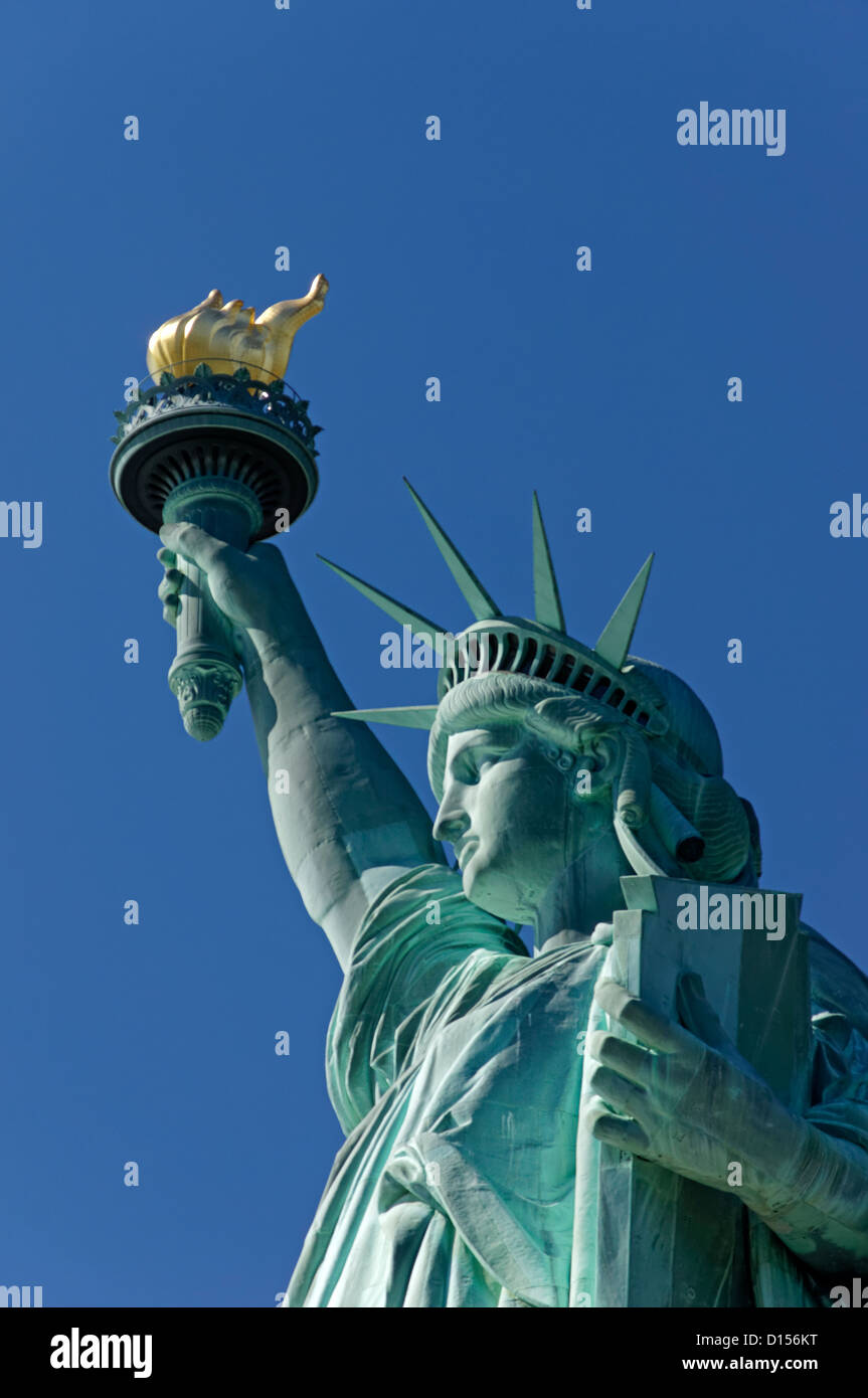 Statue of Liberty, Liberty Island, New York City, USA  Stock Photo