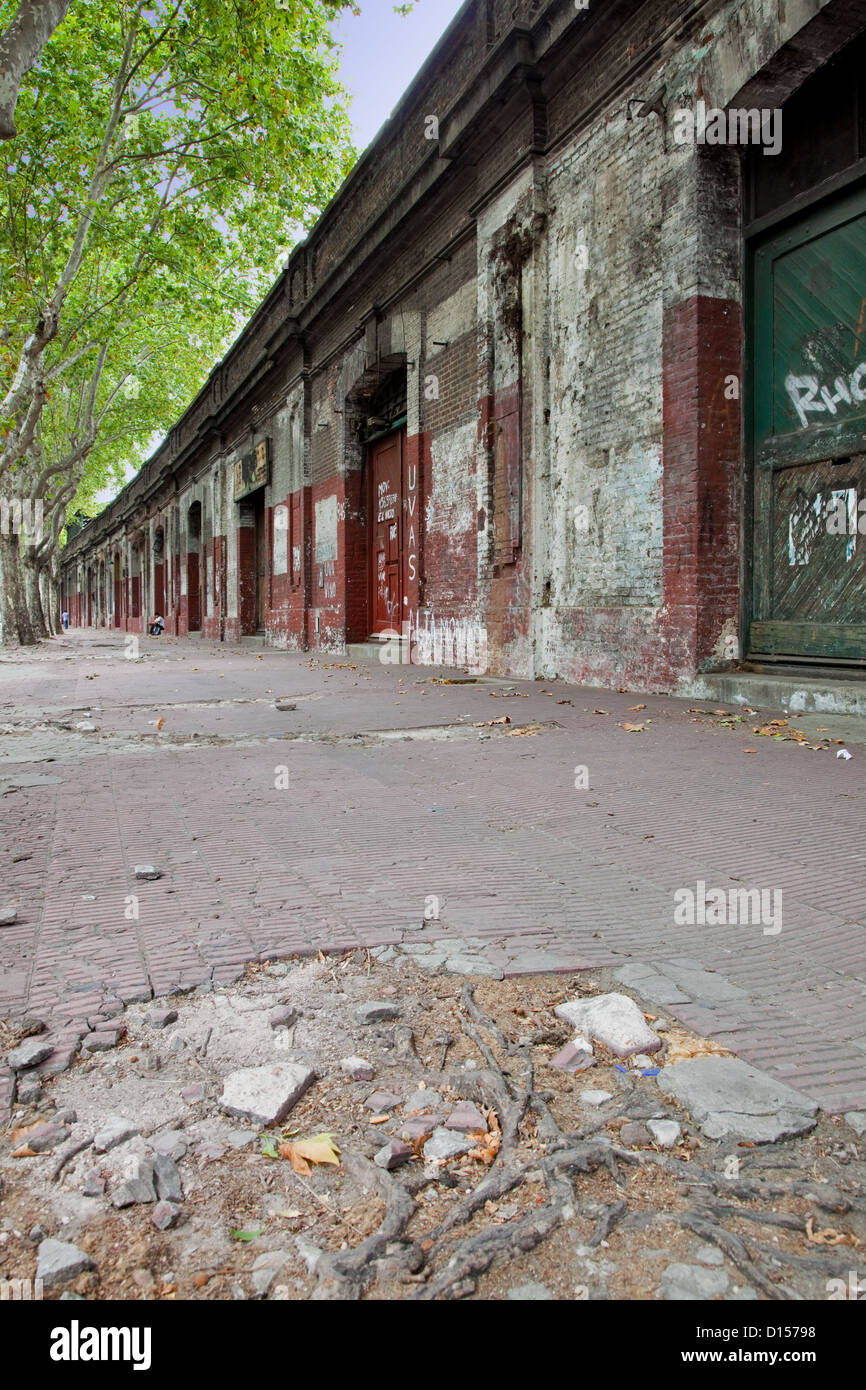 Urban Decay in Palermo District, Buenos Aires Stock Photo