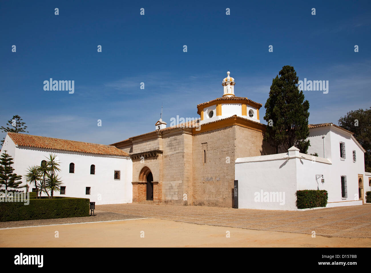 La Rabida Monastery Palos de la Frontera Huelva Andalusia Spain Stock Photo
