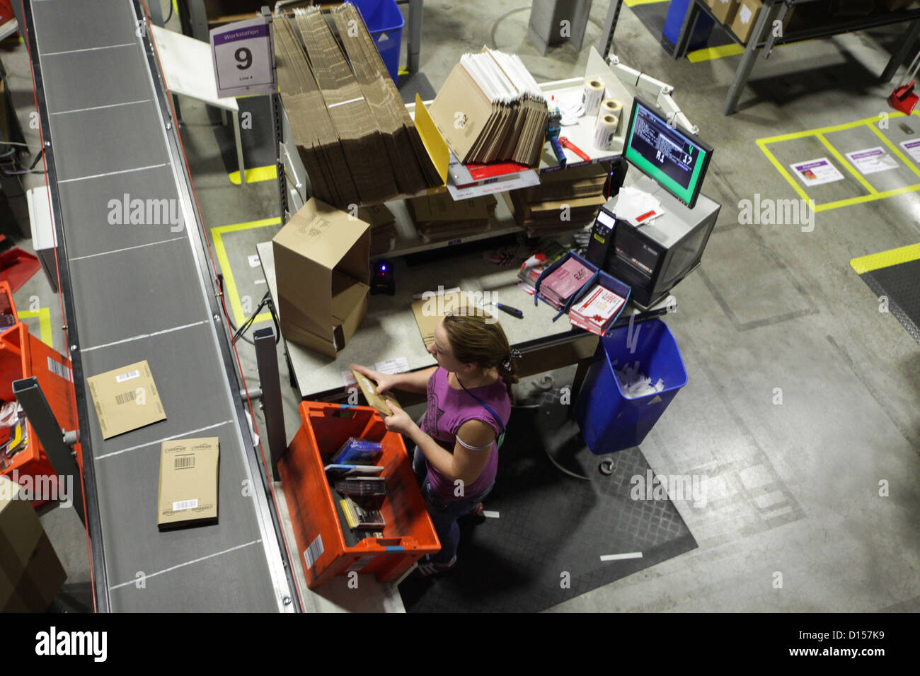 The Amazon Fulfilment Centre In Milton Keynes Bucks Preparing For - 