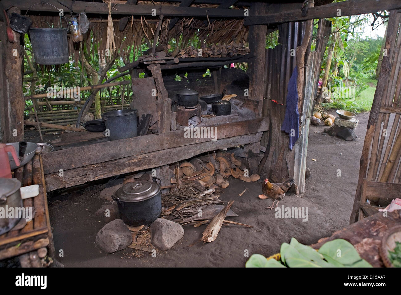 Philippine Dirty Kitchen Stock Photo - Alamy