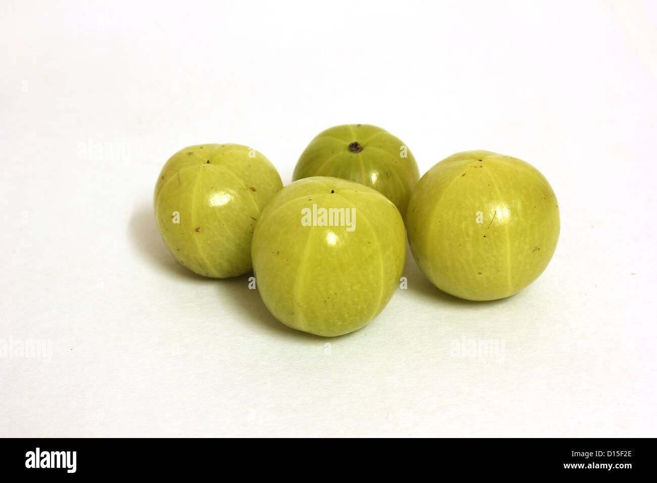 Gooseberry  Ribes uva-crispa Stock Photo