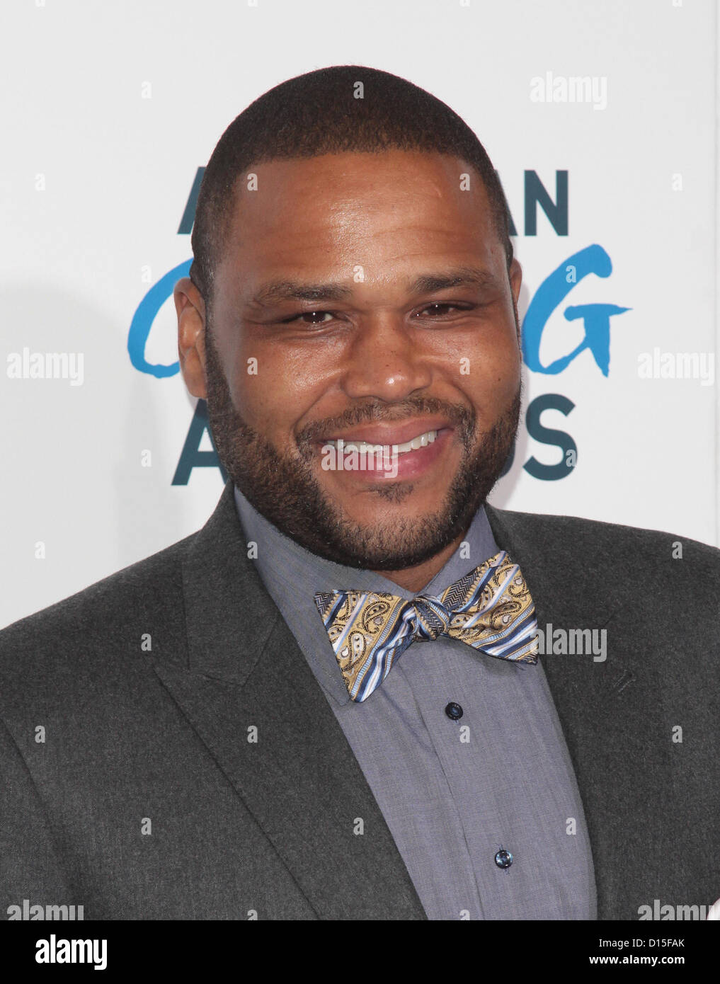 ANTHONY ANDERSON THE SECOND ANNUAL AMERICAN GIVING AWARDS PASADENA CALIFORNIA USA 07 December 2012 Stock Photo