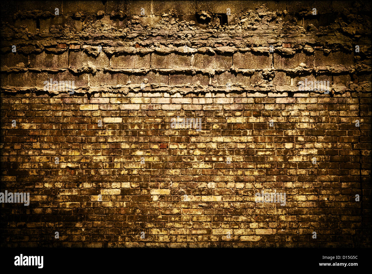 Old Dark Grungy Brick Background Texture Stock Photo - Alamy