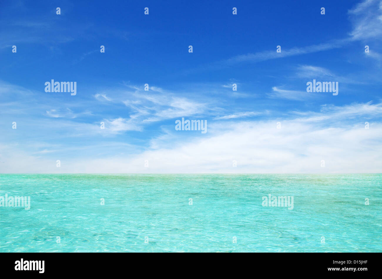 Thailand sea and perfect sky Stock Photo
