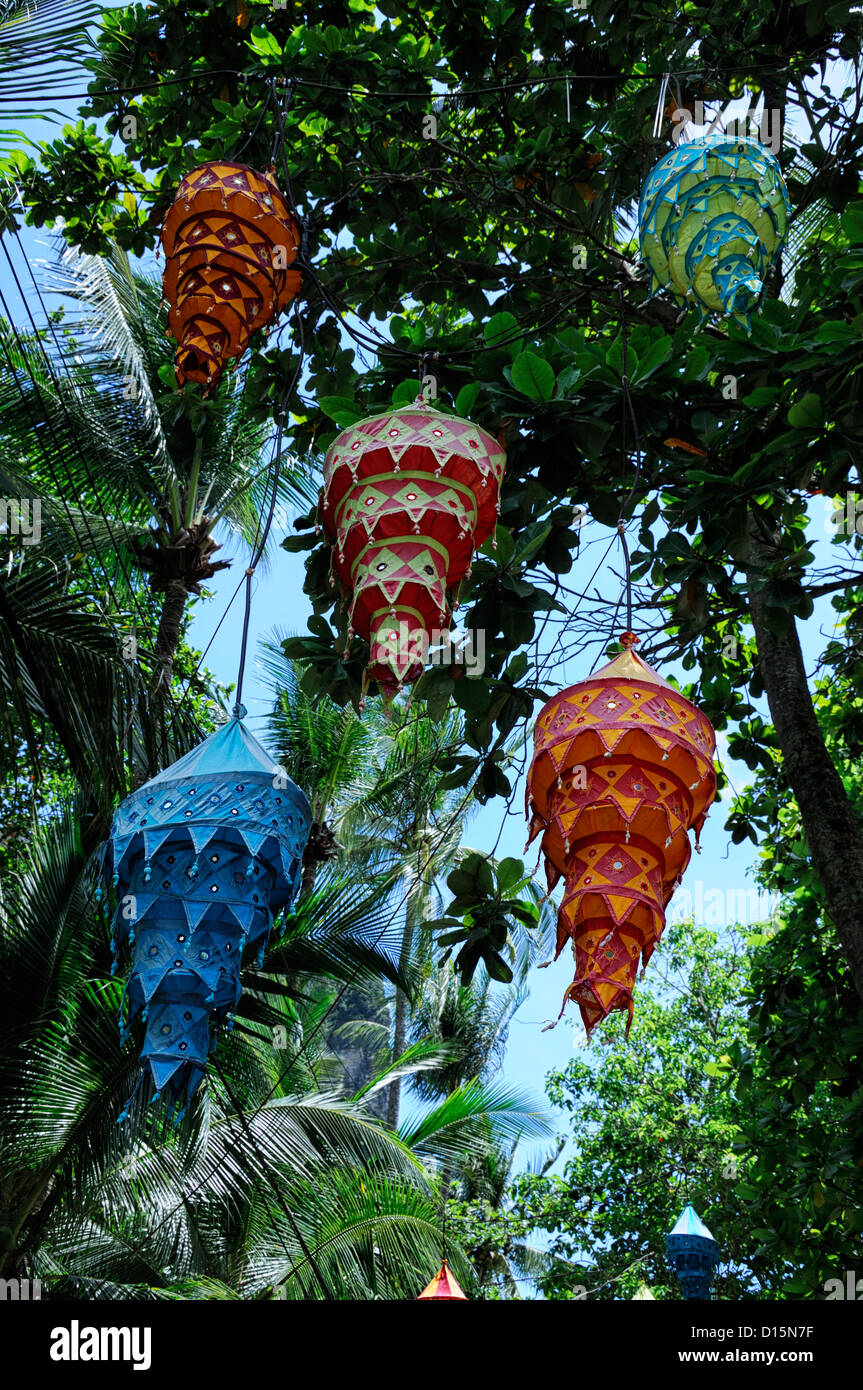 Colourful paper lights hi-res stock photography and images - Alamy