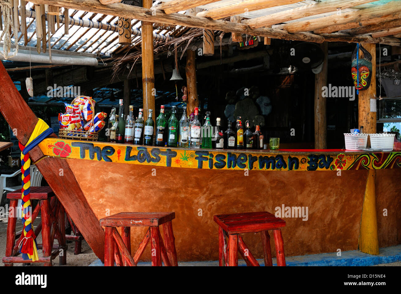 the last fisherman bar longtail boat helm shape shaped drinks drink ao