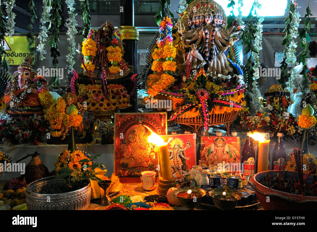Sharadha Sharada Navratri hindu festival sathorn road Bangkok thailand