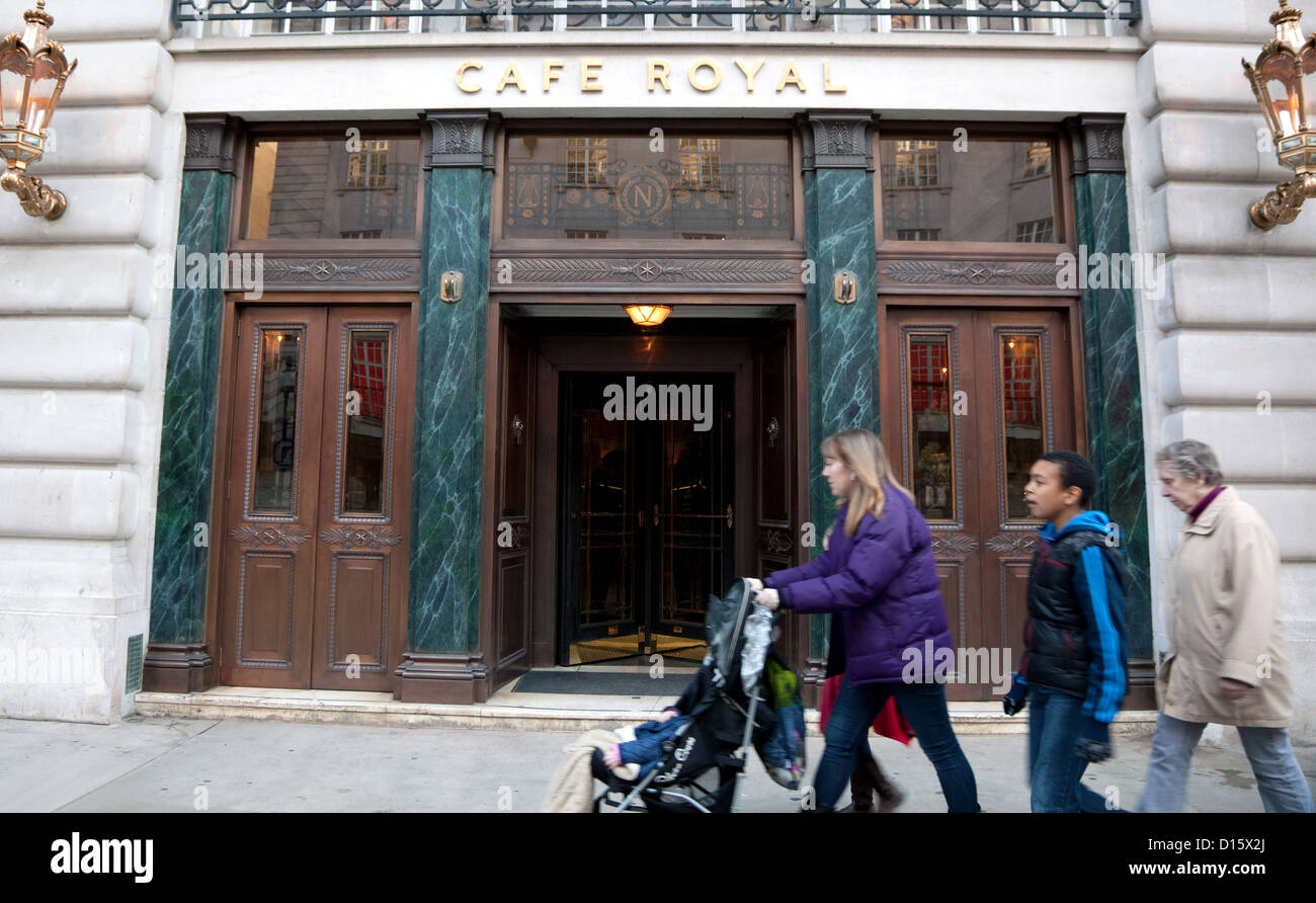 Cafe Royal in Regent Street reopens after major renovation by architect Sir David Chipperfield, London Stock Photo