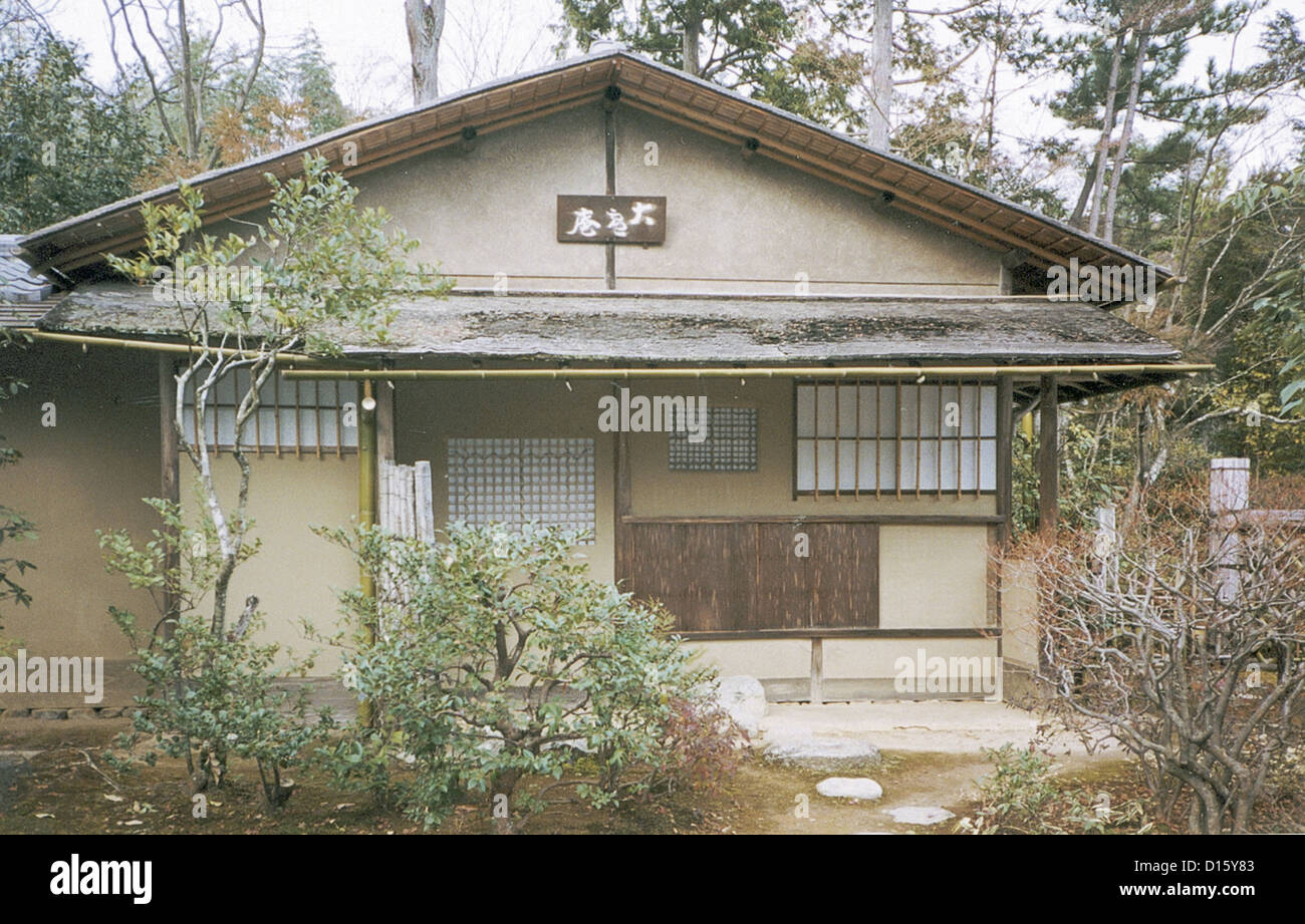 Teahouse Daikyo An At Kōetsu Ji Kyoto Japan 光悦寺茶室 大虚庵 Stock Photo Alamy