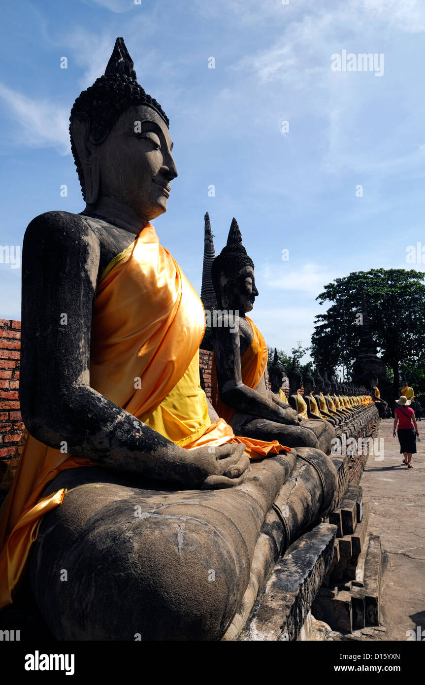 wat yai chai mongkhon Ayutthaya Historical Park Thailand stupa buddhist