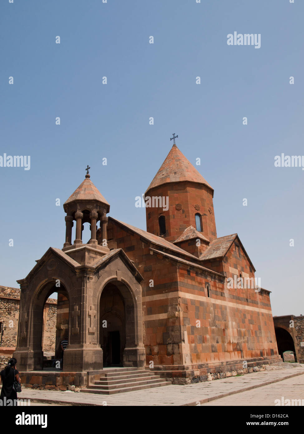 Khor Virap monastery church Stock Photo