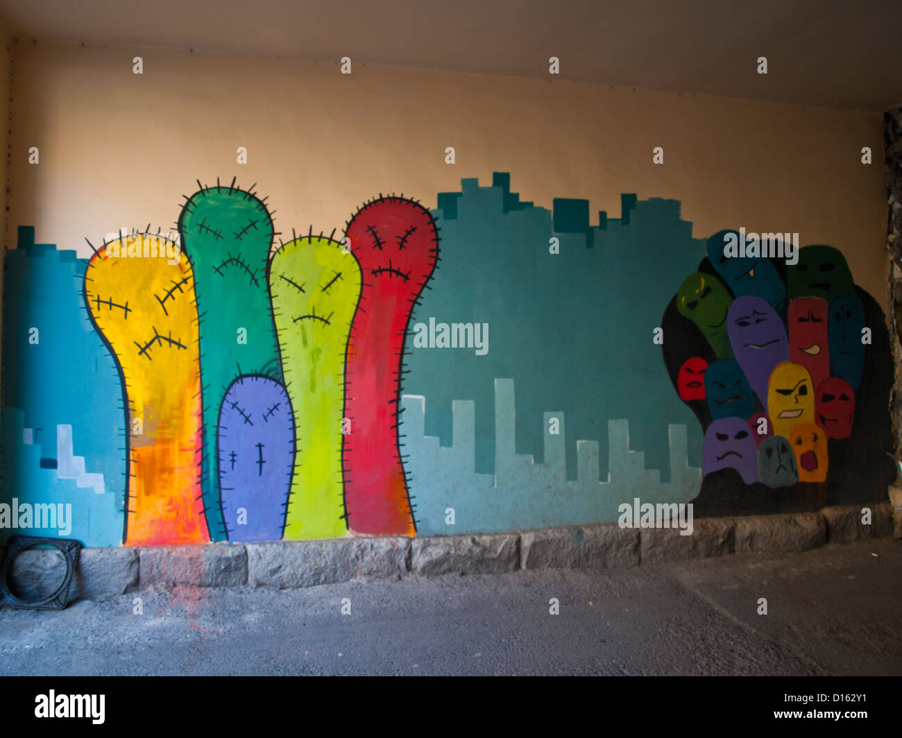Yerevan street art Stock Photo Alamy