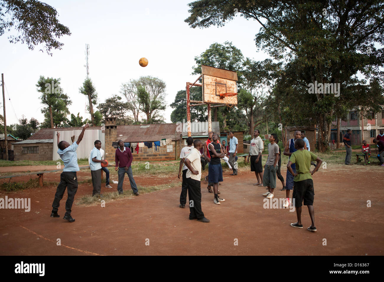 Basketball Shooting Kids High Resolution Stock Photography and Images