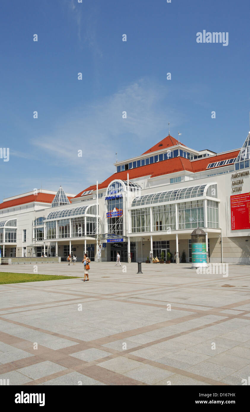 Dom Zdrojowy (Spa House), Sopot, Poland Stock Photo Alamy