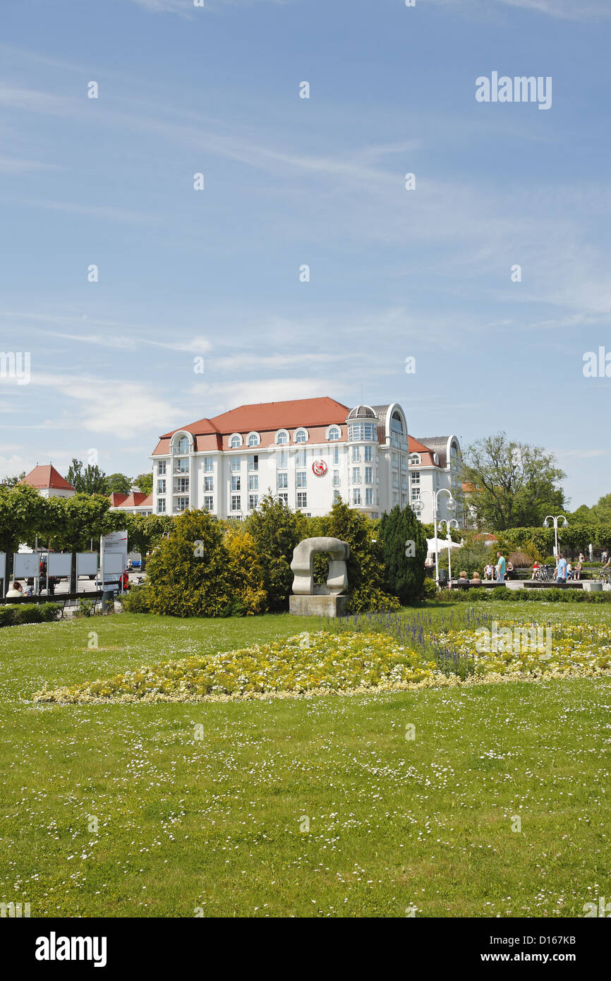 Sheraton Hotel, Sopot, Poland Stock Photo