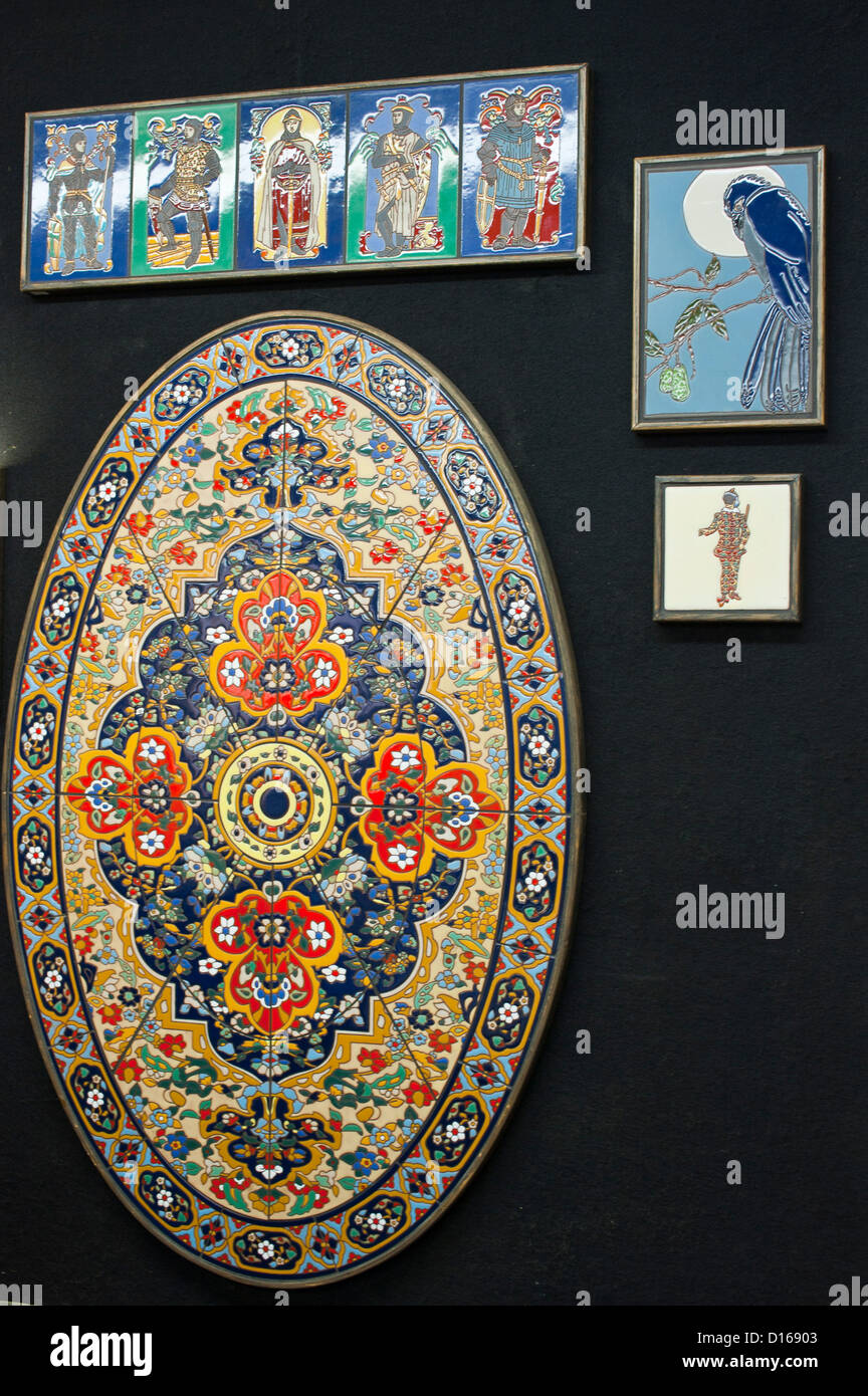 California Tile Factory Stock Photo Alamy