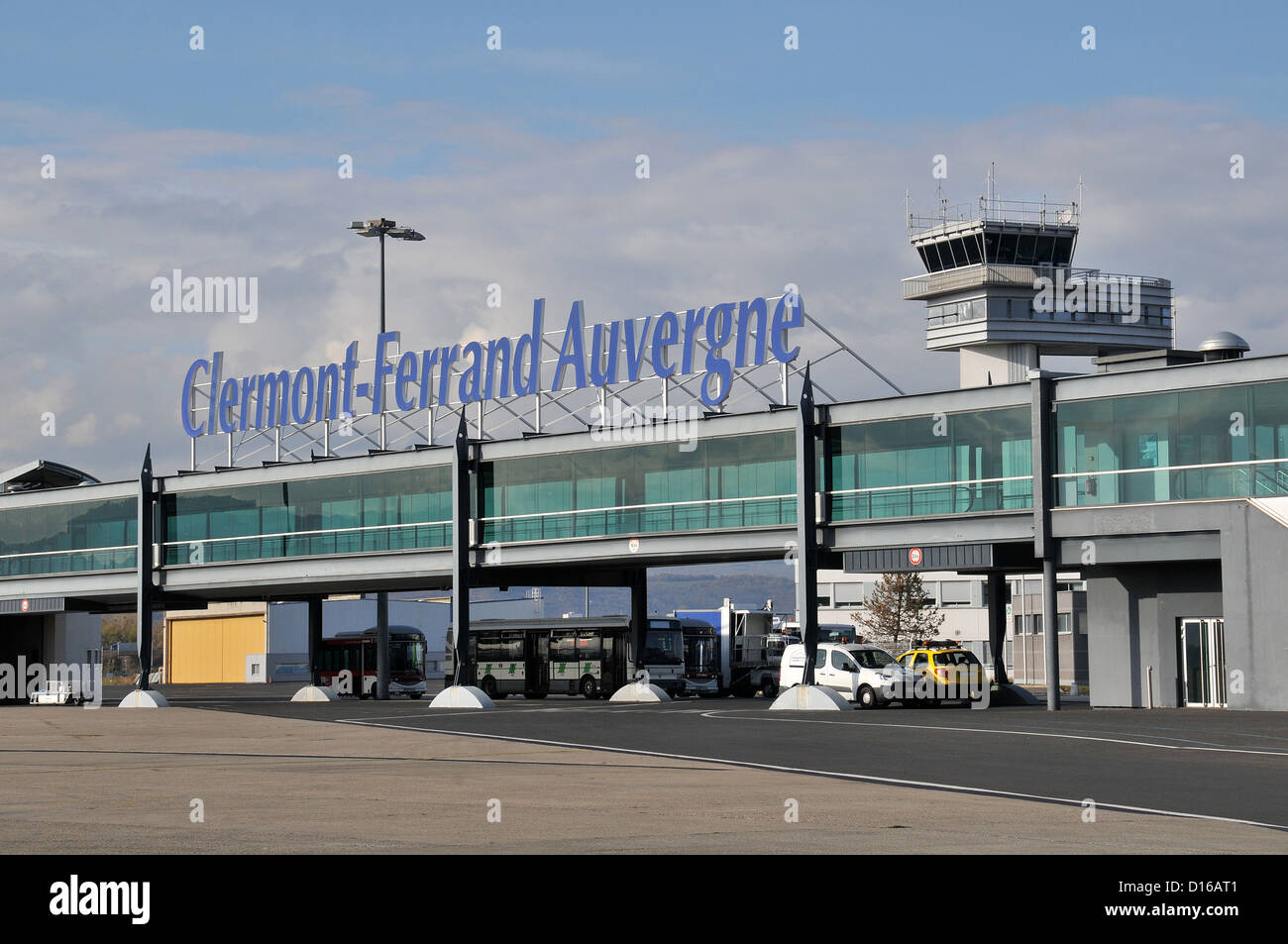 ClermontFerrand Auvergne airport Stock Photo 52385985 Alamy