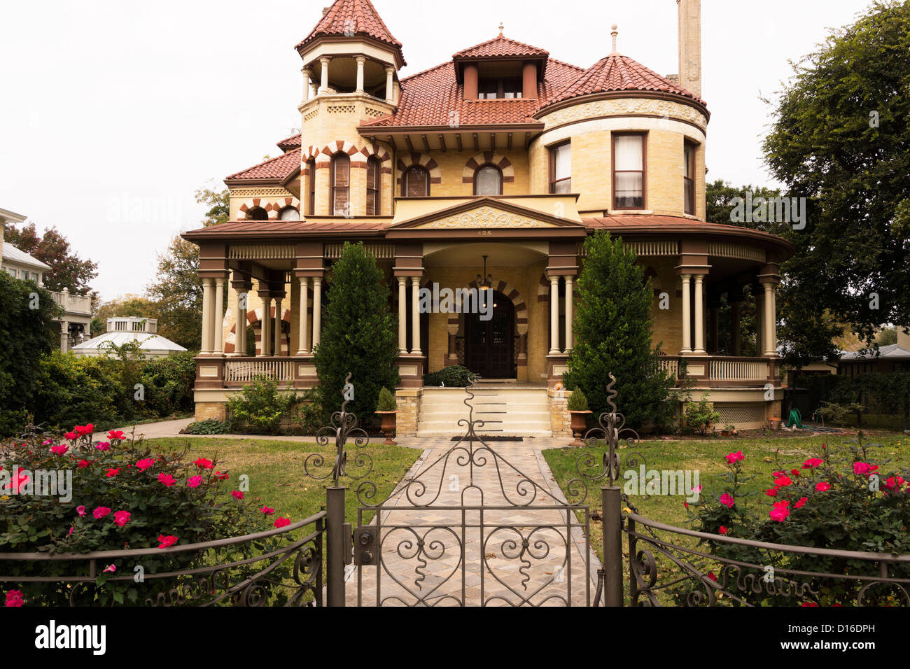 Kalteyer House in the King William District in San Antonio, Texas Stock Photo Alamy