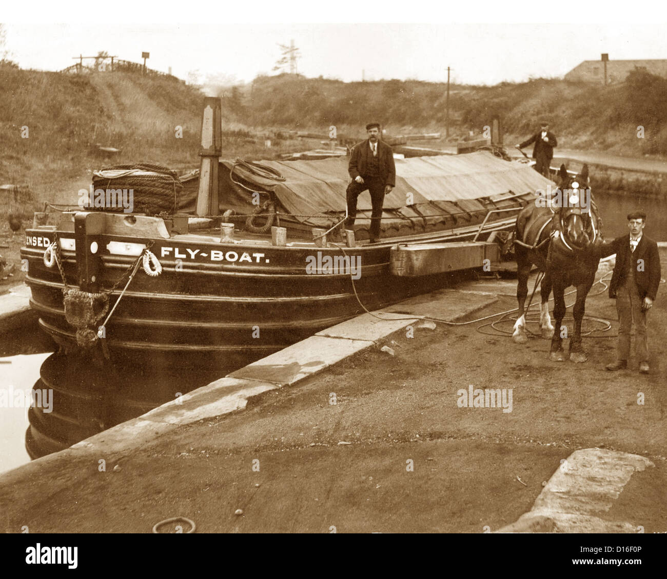 Horbury Bridge Wakefield Edwardian period Stock Photo 52389254 Alamy