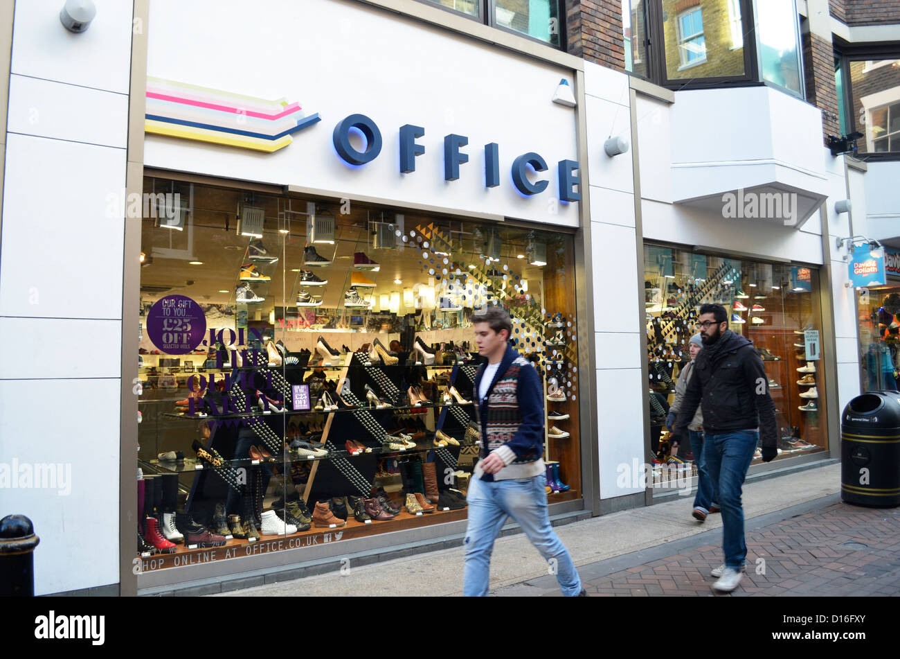 Office Shoe store, Carnaby street London Stock Photo - Alamy