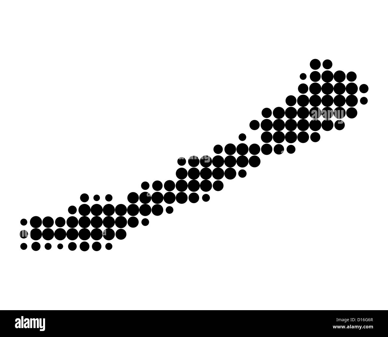 Map of Lake Balaton Stock Photo Alamy