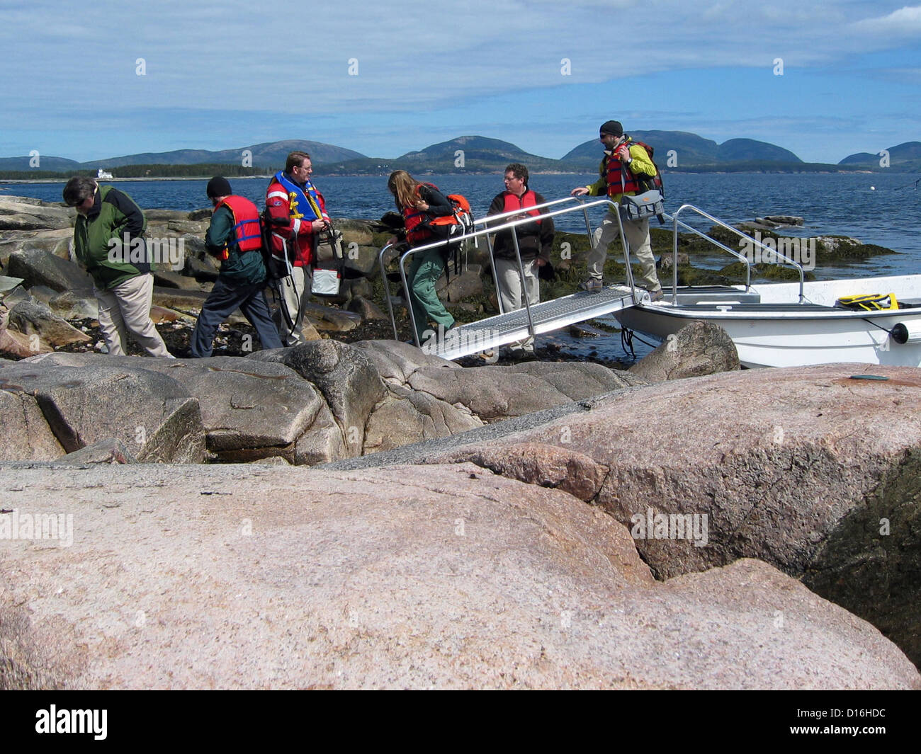 Baker Island, Acadia National Park Stock Photo Alamy